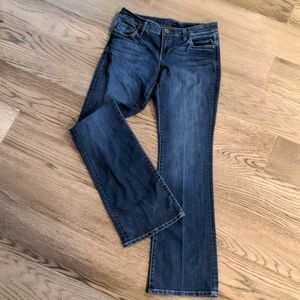 Kut from the Kloth Farrah baby bootcut denim/jeans, wide leg, size 4